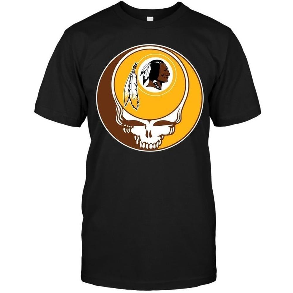 Nfl Washington Redskins Grateful Dead Fan Fan Football T-Shirt